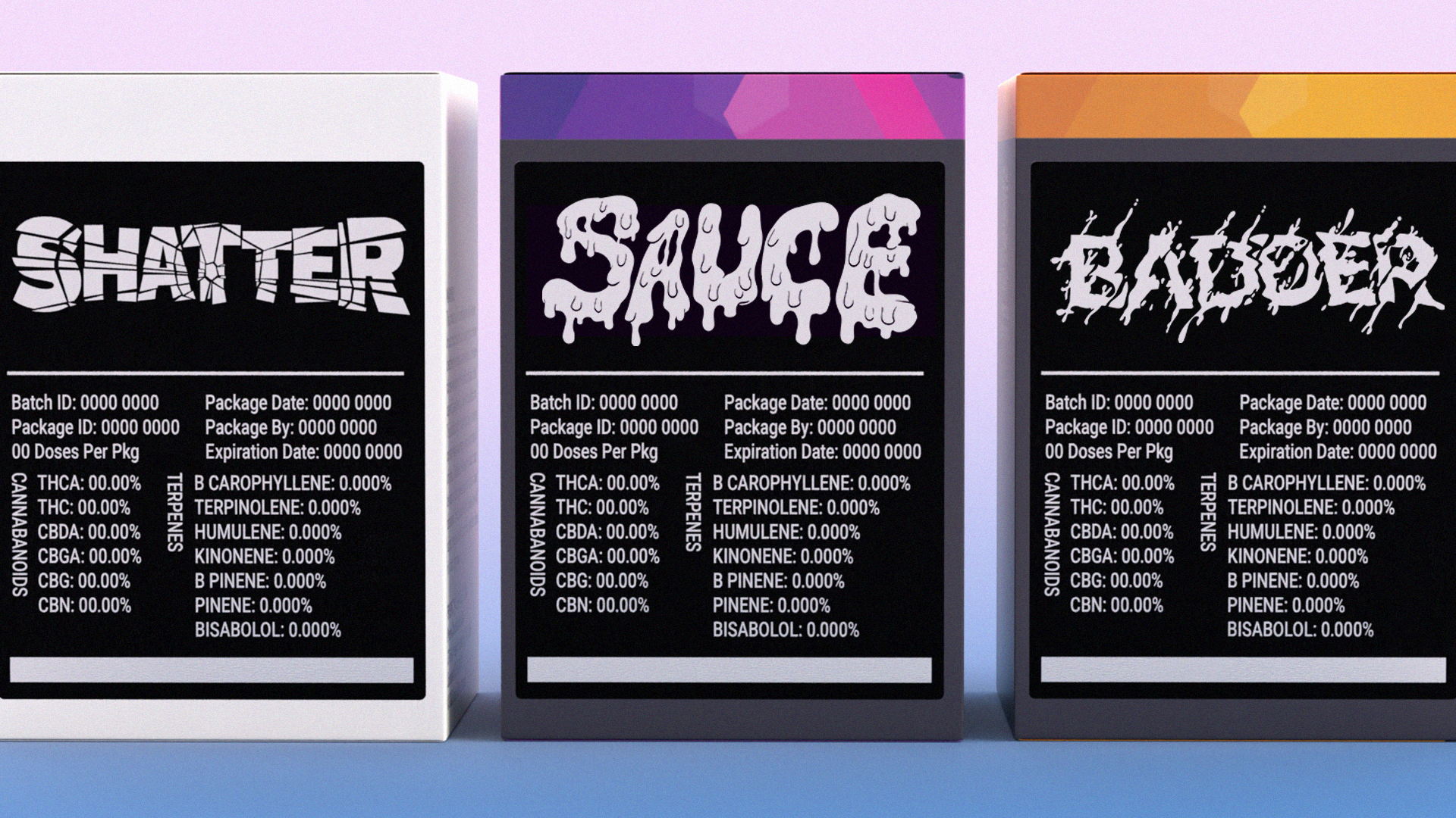 Prism Wordart Stickers